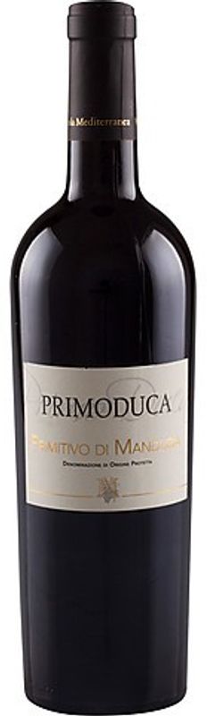 Flasche Primoduca Primitivo di Manduria DOP von Vinicola Mediterranea