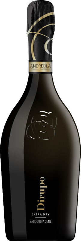 Bouteille de Prosecco Superiore DOCG Extra Dry Dirupo de Andreola Orsola