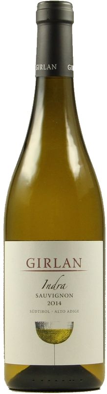 Flasche Sauvignon Indra Alto Adige DOC von Kellerei Girlan