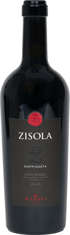 Flasche Doppiozeta Zisola Rosso DOC von Marchesi Mazzei