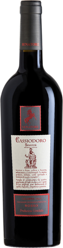 Bottiglia di Cassiodoro Senator IGP Calabria Rosso di Senatore Vini