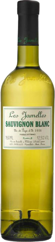 Bottiglia di Sauvignon blanc Vin de Pays d'Oc di Les Jamelles