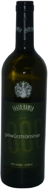 Bottiglia di Sudtiroler Gewurztraminer DOC di Egger-Ramer
