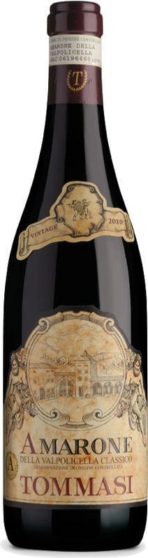 Bottle of Amarone Valpolicella Classico DOCG from Tommasi Viticoltori