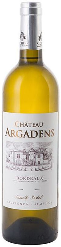 Bottle of Château Argadens Blanc from Château Argadens