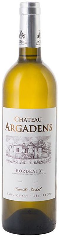 Bouteille de Château Argadens Blanc de Château Argadens