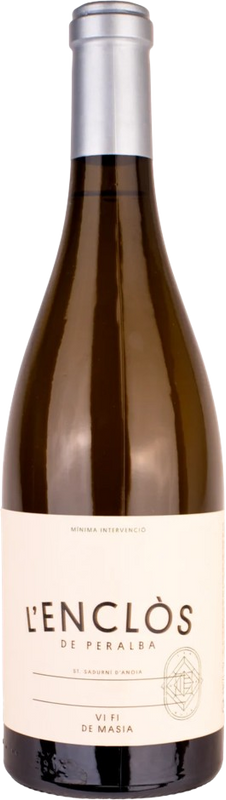 Bottle of Vi Fi de Masia blanc from L'Enclòs de Peralba