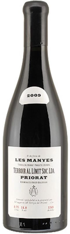 Bottle of Priorat DOCa Les Manyes from Terroir al Limit