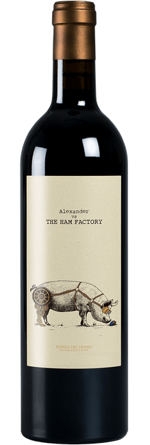 Image of Casa Rojo Alexander vs. The Ham Factory Ribera del Duero DO - 150cl - Duero-Tal (Castilla y Leon), Spanien bei Flaschenpost.ch