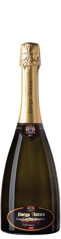 Flasche Prosecco Superiore Brut Millesime von Borgo Antico