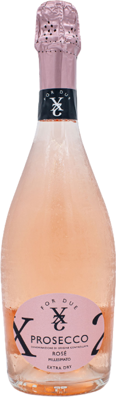 Flasche Prosecco DOC Rosé Millesimato extra dry von Cantine Vedova