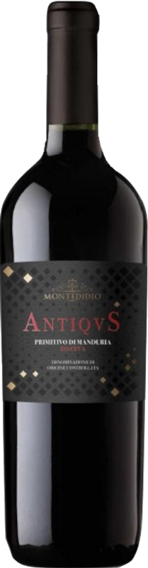 Bottle of Primitivo di Manduria Riserva ANTIQUS DOP from Montedidio