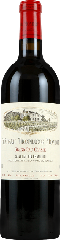Flasche Château Troplong Mondot 1er Grand Cru Classe B von Château Troplong Mondot