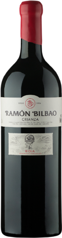 Bottle of Rioja Crianza DOCa from Ramon Bilbao