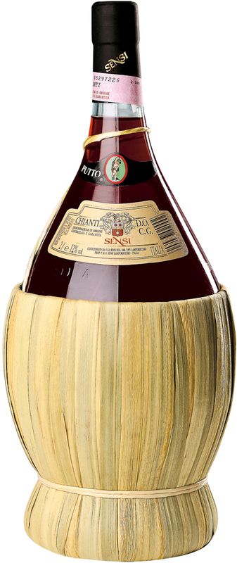 Bouteille de Chianti DOCG Dalcampo Fiasco de Sensi