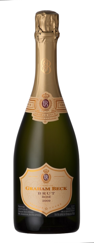 Bottle of Brut Rosé from Graham Beck