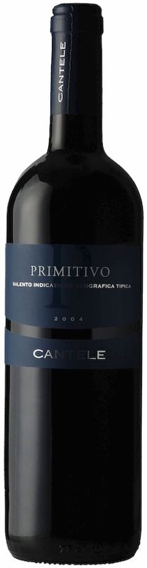 Bottle of Primitivo Salento IGT from Càntele