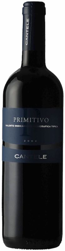 Bottiglia di Primitivo Salento IGT di Càntele