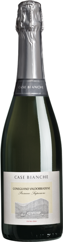 Image of Case Bianche Prosecco Spumante di Conegliano Valdobbiadene extra dry DOCG - 75cl - Veneto, Italien