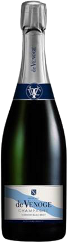 Flasche Champagne Brut Cordon Bleu von De Venoge