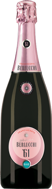 Bottle of Franciacorta Rose DOCG Lombardia 61"" from Berlucchi