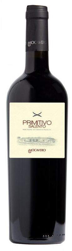 Bottle of Primitivo del Salento IGT from Azienda Vinicola Mocavero