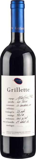 Image of Grillette Domaine De Cressier Les Palins Vernissage Malbec Neuchatel VdP - 75cl - Neuenburg, Schweiz bei Flaschenpost.ch