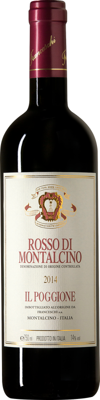 Bottle of Rosso di Montalcino DOC from Tenuta il Poggione