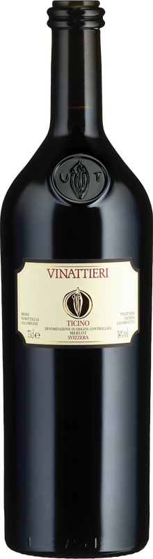 Bottle of Vinattieri Merlot del Ticino DOC from Vinattieri