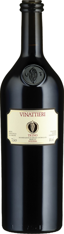 Flasche Vinattieri Merlot del Ticino DOC von Vinattieri Ticinesi