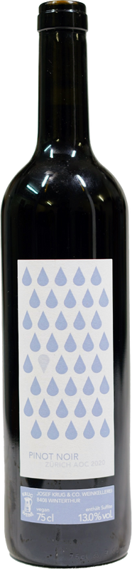Bottle of Pinot Noir, Zürich AOC from Josef Krug