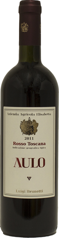 Flasche Aulo Rosso Toscana IGT von Azienda Agricola Brunetti