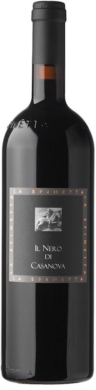 Flasche Sangiovese di Toscana IGT Il Nero di Casanova von La Spinetta