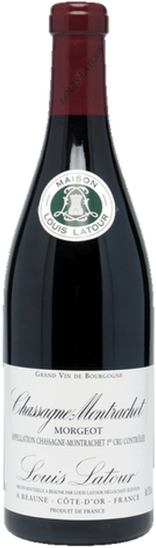 Bouteille de Chassagne Montrachet Rouge AC de Domaine Louis Latour