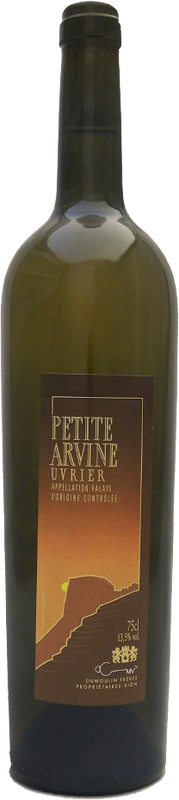 Bottiglia di Petite Arvine Uvrier Dumoulin Frères AOC di Dumoulin Frères