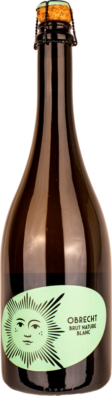 Bottiglia di Brut Nature Blanc AOC di Obrecht/Weingut zur Sonne
