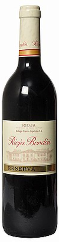 Image of Bodegas Franco Españolas Rioja a Bordon Reserva DOC - 75cl - Oberer Ebro, Spanien