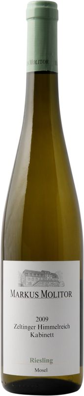 Bouteille de Riesling Kabinett feinherb Zeltinger Himmelreich de Weingut Markus Molitor