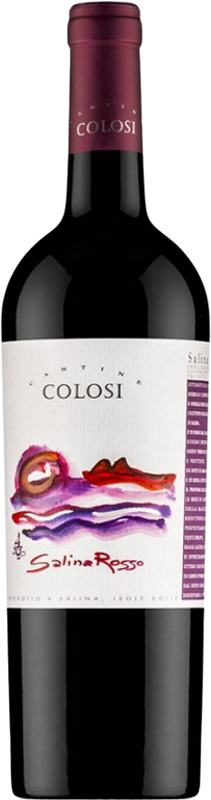 Bouteille de Salina rosso IGT de Colosi