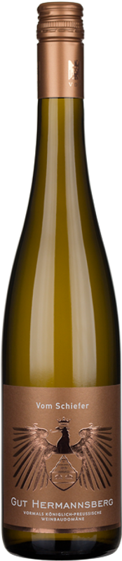 Bottle of Vom Schiefer Niederhauser Riesling trocken from Gut Hermannsberg