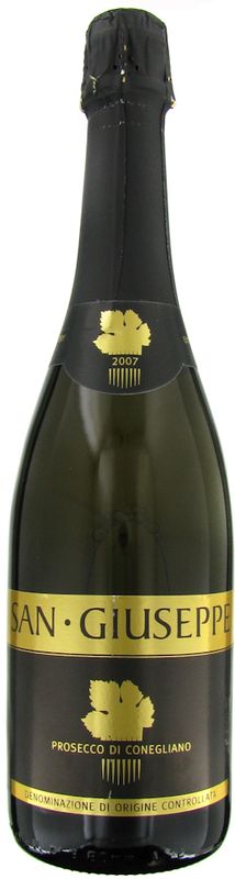 Bottiglia di Prosecco di Conegliano DOC Dry di San Giuseppe