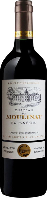 Bottle of Château Haut Moulinat A.O.C. from Château Haut Moulinat
