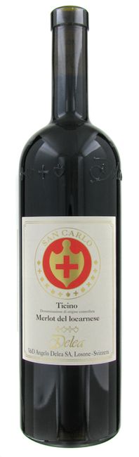 Image of Angelo Delea Merlot del Locarnese Ticino DOC San Carlo - 75cl - Tessin, Schweiz bei Flaschenpost.ch