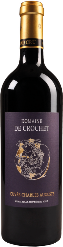 Flasche Domaine de Crochet Cuvée Charles-Auguste Etikette Hans Erni Grand Cru von Charles Rolaz / Hammel SA