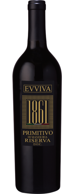Image of Evviva 1861 Primitivo Di Manduria DOC Riserva - 150cl - Apulien, Italien bei Flaschenpost.ch