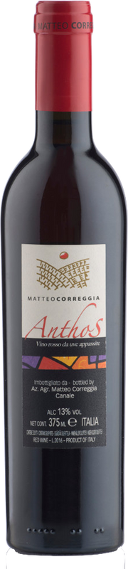 Bottle of Anthos Passito from Matteo Correggia
