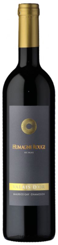 Bouteille de Humagne Rouge du Valais AOC Valais d'Or de Maurice Gay