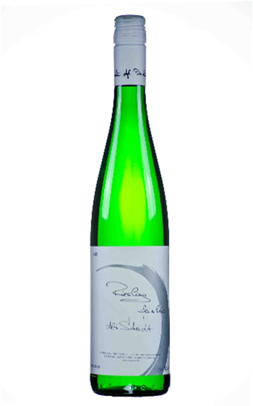 Bottle of Alt Scheidt Saar Riesling feinherb from Weingut Peter Lauer
