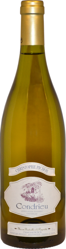 Bottiglia di Blanc Condrieu AOC di Domaine Pichon