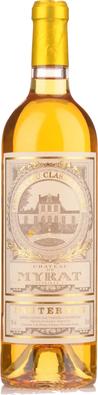 Bottle of Château de Myrat Cru Classé A.O.C. from Château de Myrat